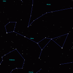 Constellation of Cetus - the sea-monster or the whale
