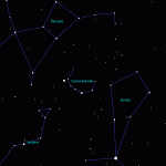 Constellation of Corona Borealis - the northern crown