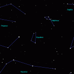 Constellation of Equuleus - the foal