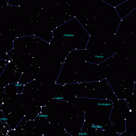Constellation of Eridanus - the river