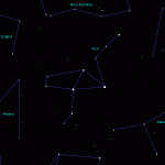 Constellation of Grus - the crane