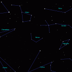 Constellation of Mensa - Table Mountain