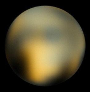 The dwarf planet Pluto