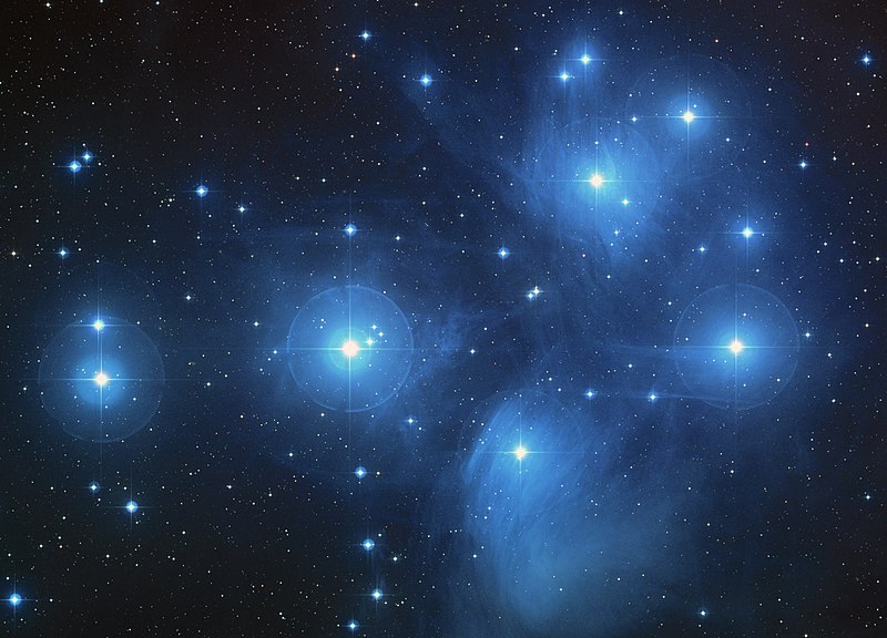 Pleiades reflection nebulae