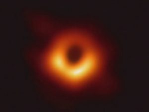 The first ever image of a black hole