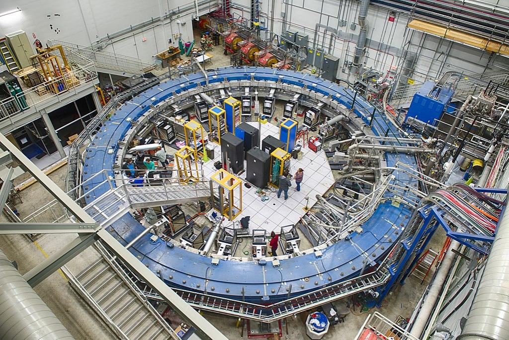 Magnetic storage ring at Fermilab