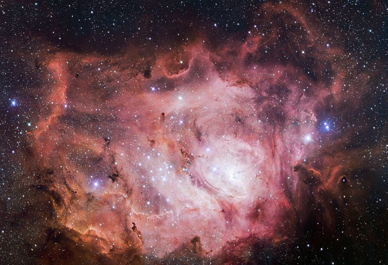 The Lagoon Nebula M8