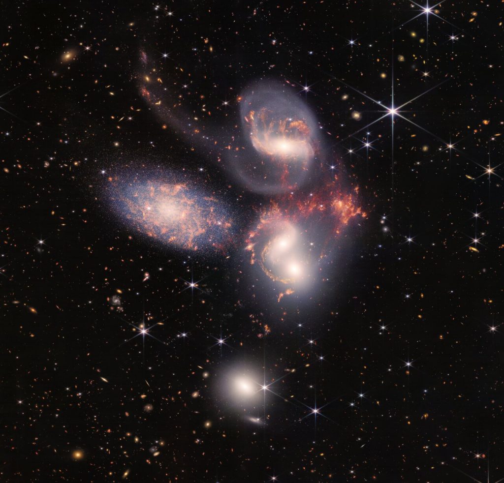 JWST Image of Stephan’s Quintet of Galaxies